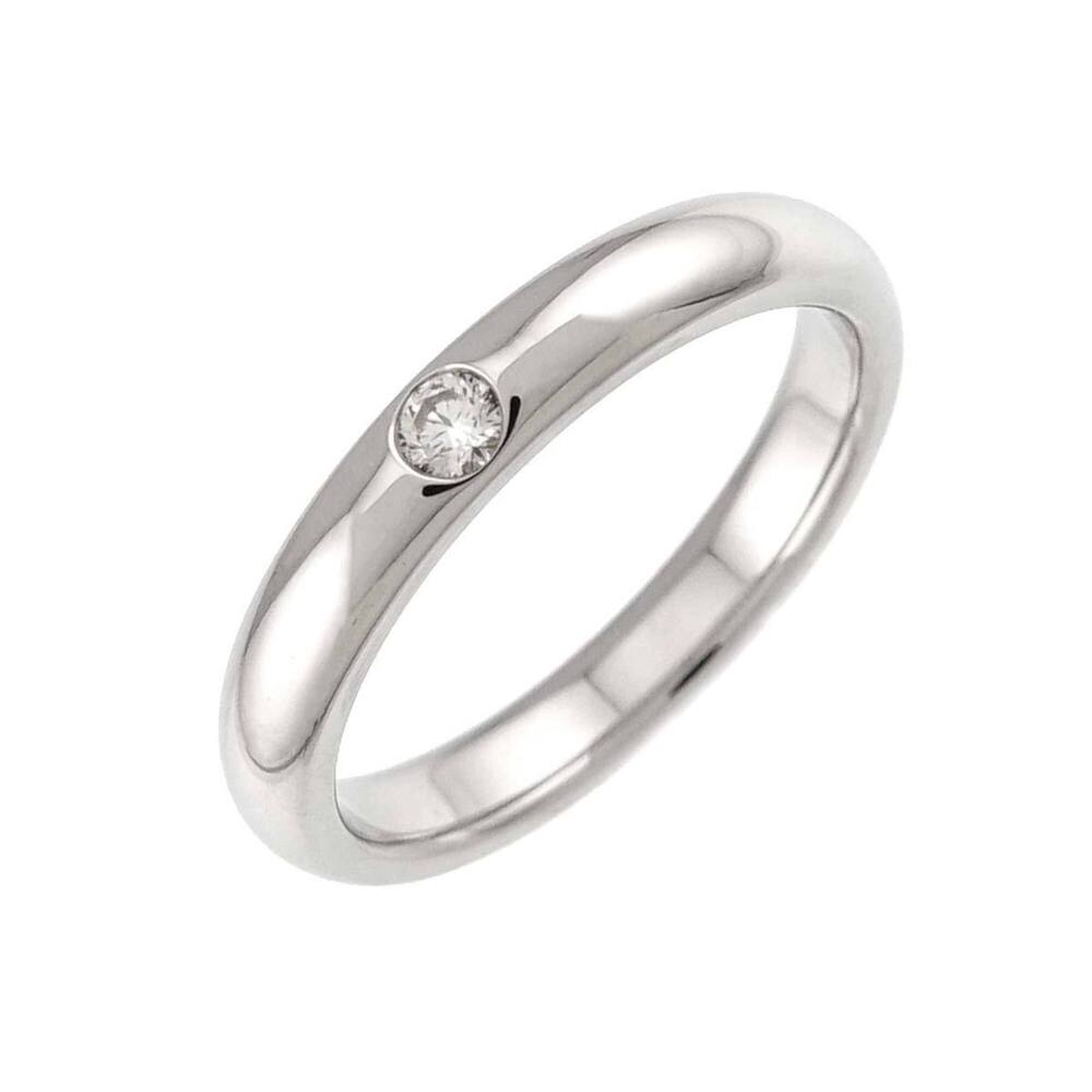 HARRY WINSTON Silver Diamond Ring